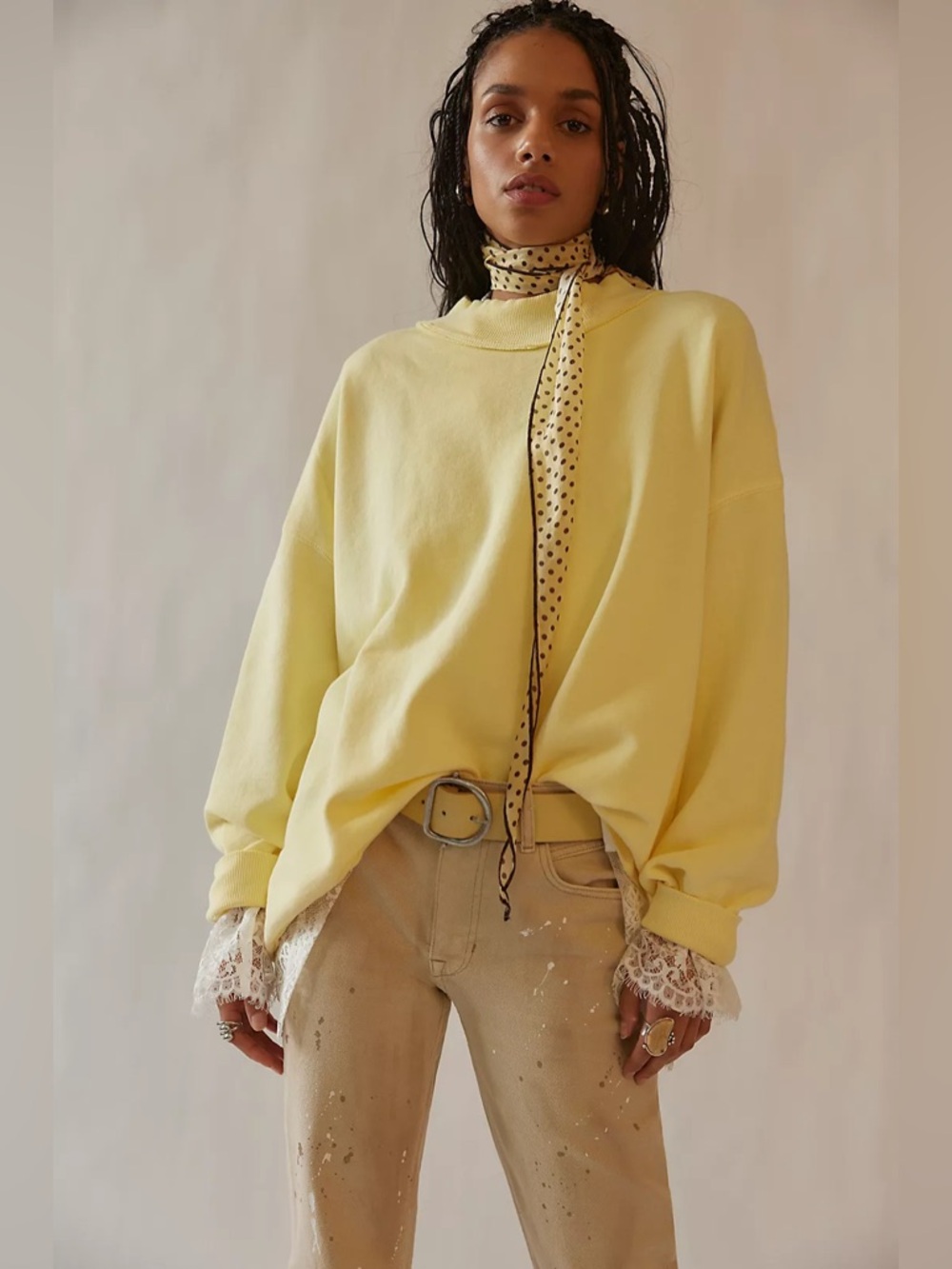 (FP-27) Free People We The Free Palm Springs Pullover